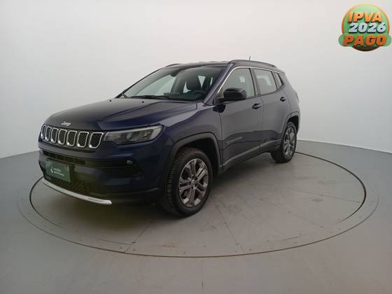 JEEP COMPASS 1.3 T270 TURBO FLEX LONGITUDE AT6 JEEP COMPASS 1.3 T270 TURBO FLEX LONGITUDE AT6